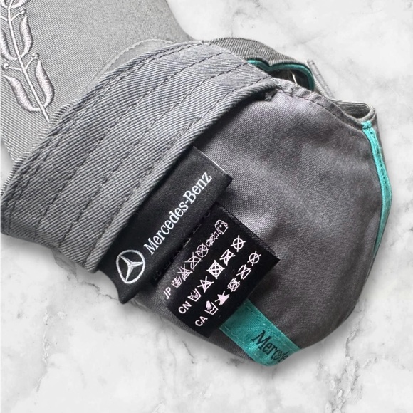 🆕Mercedes-Benz with Metal Logo Men’s Baseball Cap Heritage Edition - Picture 10 of 16